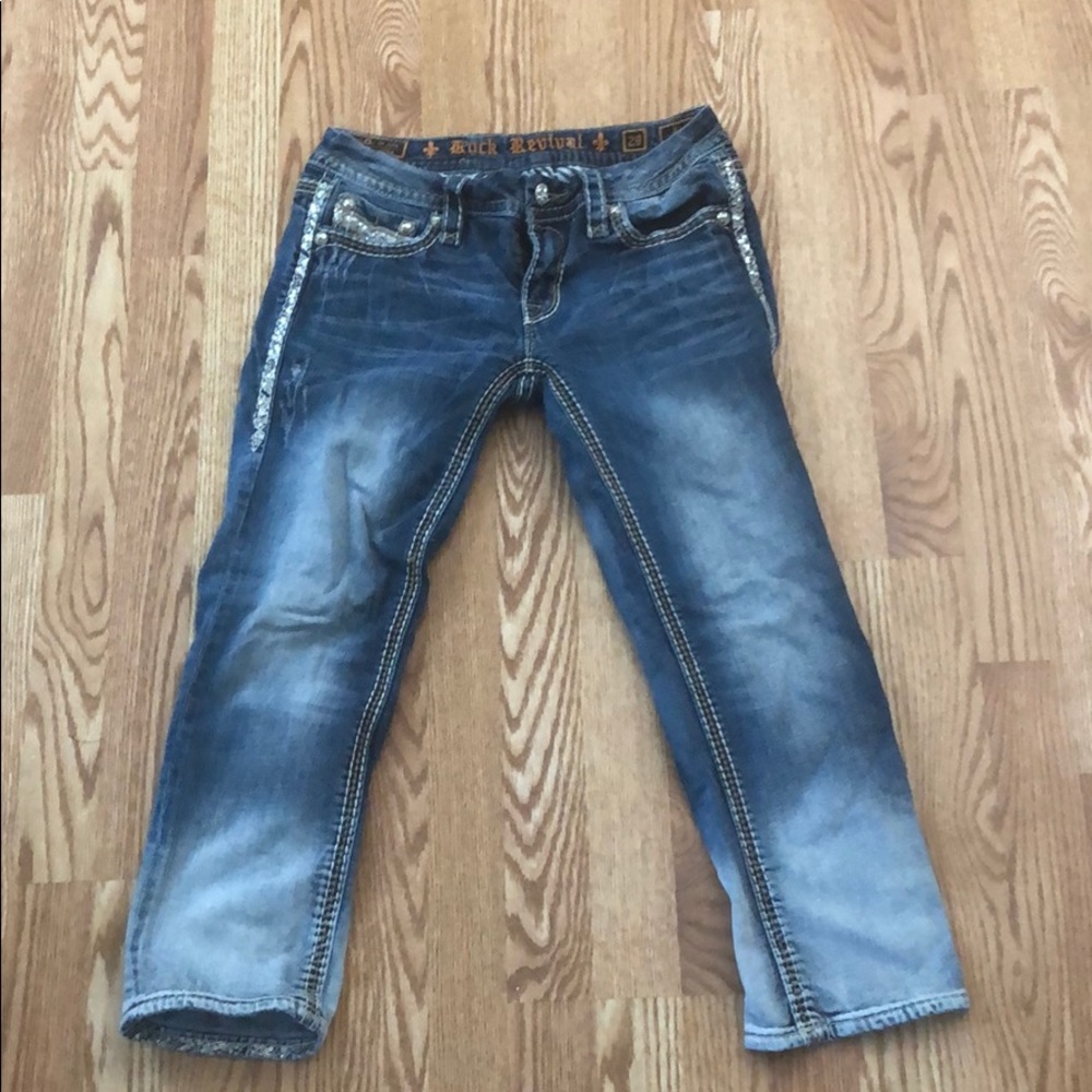 Rock revival Aroa Capri size 29
